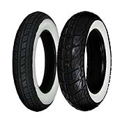 Cali Classic F&R White Wall Tires Set